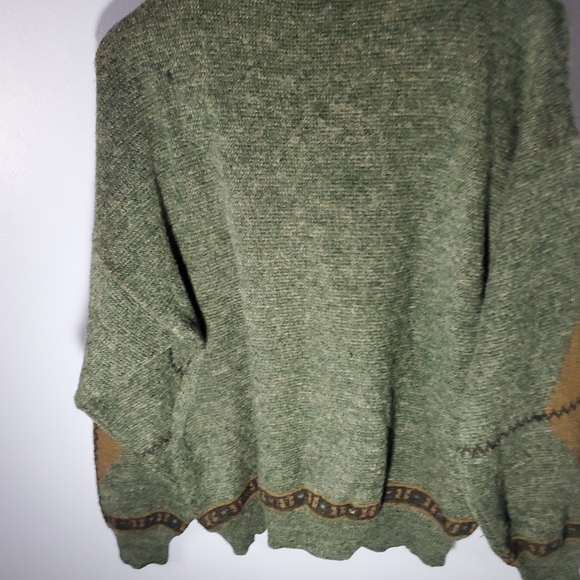 Vintage A. Gold & Sons Knit 50% Wool Sweater Men Size M - Picture 6 of 6